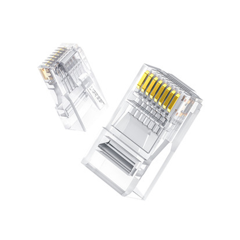 綠聯NW120六類非屏蔽水晶頭 百枚裝，打造高速穩定網絡的基石